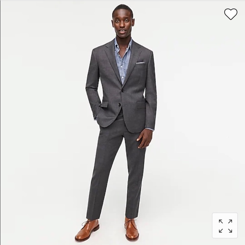 J.Crew Ludlow Italian Suit - Grey